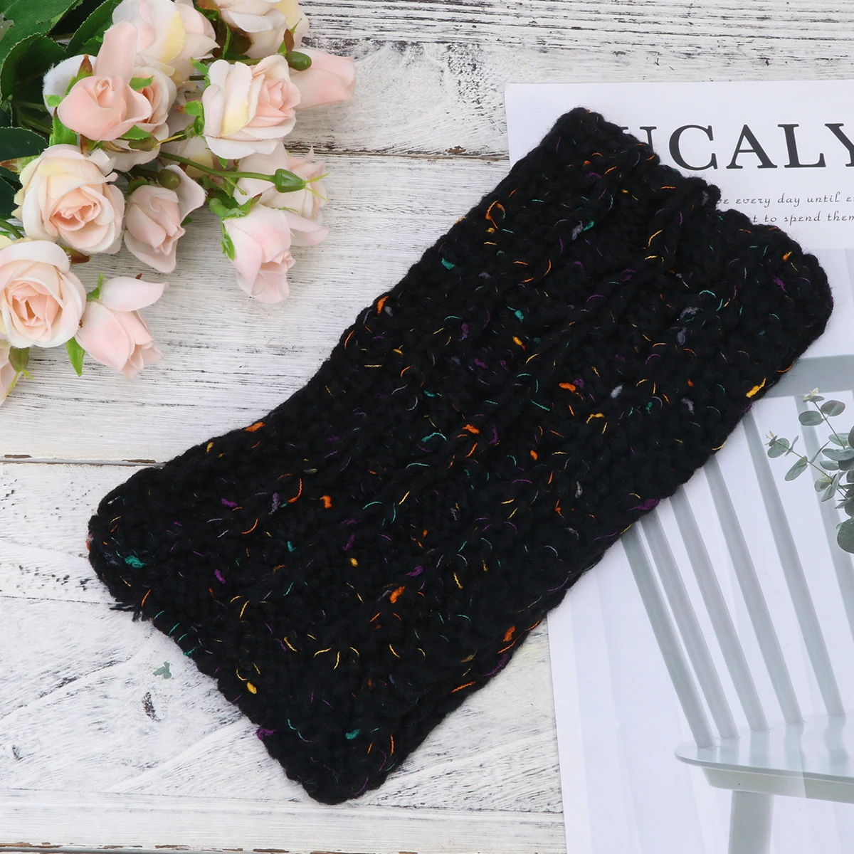 

2 Pcs Winter Headband Hair Accessories Hoop Fashion Aldult Distinctive Headbands Women Headdress