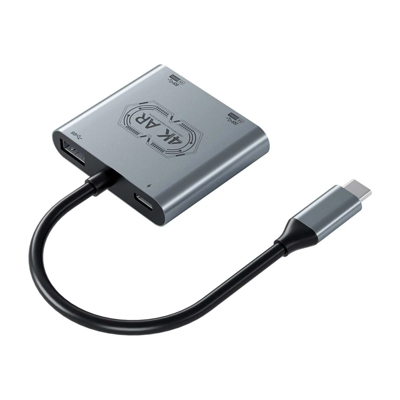 AR Glasses Docking Hub USB C Type-C to AR Glasses Charging Adapter PD100W Fast Charge for AR Glasses