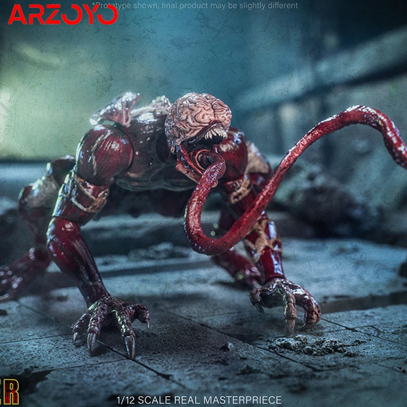 

Patriot Studio 1/12 Scale B.O.W Evolver Mutated Monster Licker Model 6Inch Action Figure Toys for Fans Collection