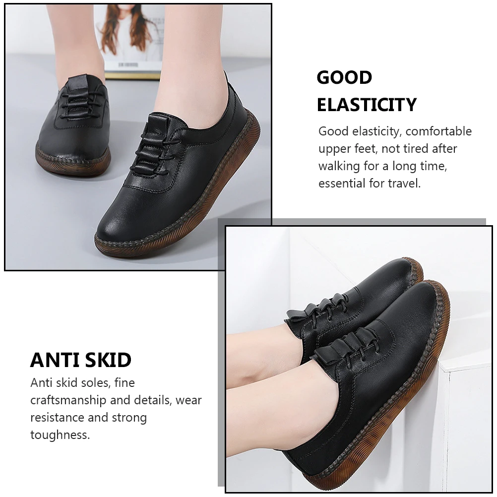 

Women Casual Single Shoes Upper Rubber Sole Lightweight Comfortable Flat Sneakers Shoes Portable