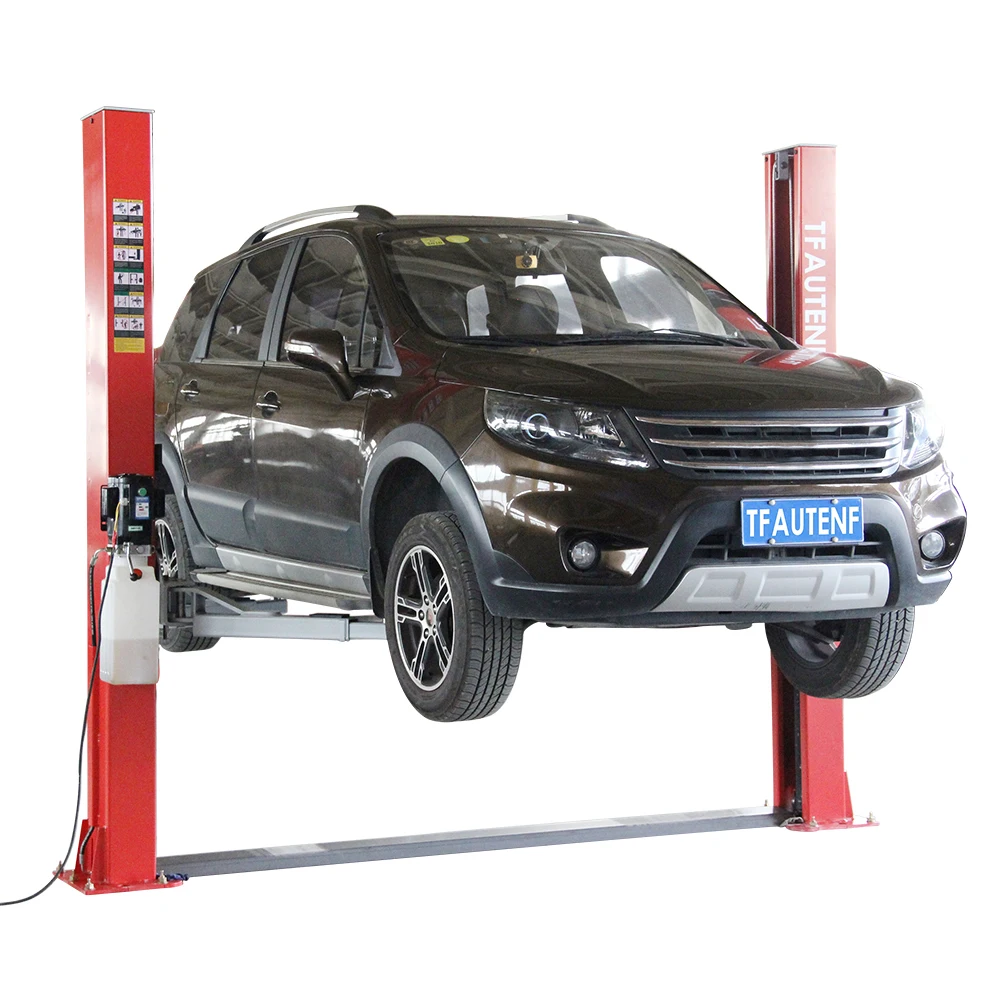 AUTENF 4 Tons Hydraulic Two Post Car Hoist Hydraulic Car Lift 2 Post Car Lift For Workshop Garage Use With Ce