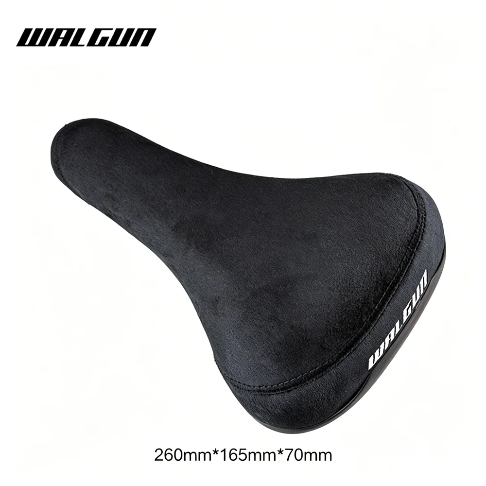WALGUN Bike Seat BMX Dirt Jump Cruiser Bicycle Saddle with Embroidery Freestyle Racing Dowbhill Saddles for MTB Cycling Parts view 5