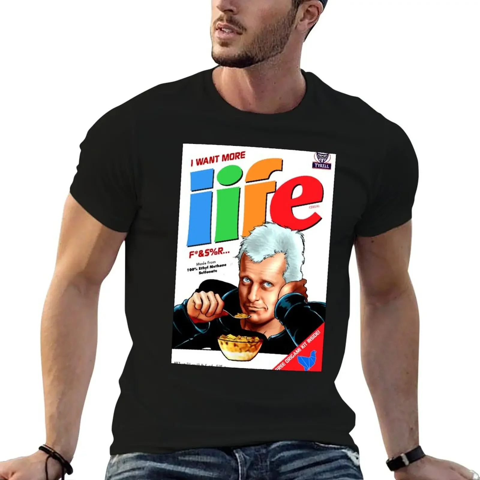 

I WANT MORE LIFE T-Shirt topping oversized graphic tee oversized t shirt vintage clothes black t shirts for men