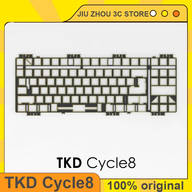 

Механическая позиционирующая пластина клавиатуры TKD Cycle8, монтажная на печатной плате, ПП ПК FR4, алюминиевая плата позиционирования клавиатуры из углеродного волокна на заказ