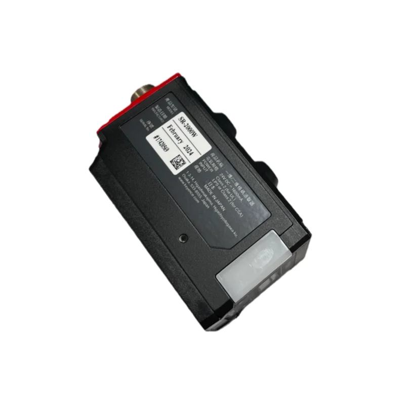 New KEYENCE SR-2000W Barcode Two Dimensional Code Reader Used for Multi Sided Code Reading of Cardboard Boxes in Sorting Lines