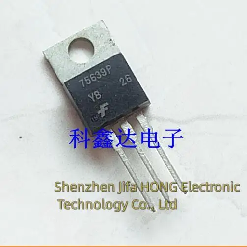 10PCS/Lot   75639P HUF75639P3 TO-220 100V 56A MOSFET N-Channel  Best QualityReally Stock Original