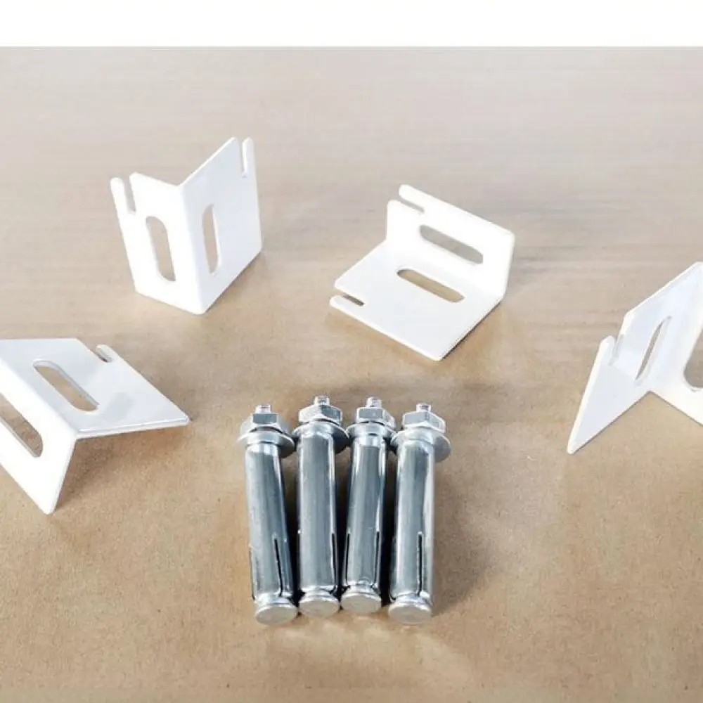 Steel Panel Radiator Wall Bracket Heavy Duty Fixing Hook Spring Lock Holder For Oerjia Central Heating Equipment