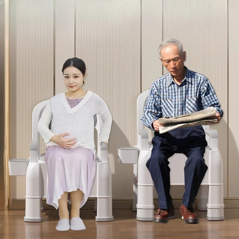 

Портативный стул-комод для пожилых людей, сиденье для унитаза с регулируемой высотой и съемной раковиной, мобильный горшок, страховочная рама для пожилых людей