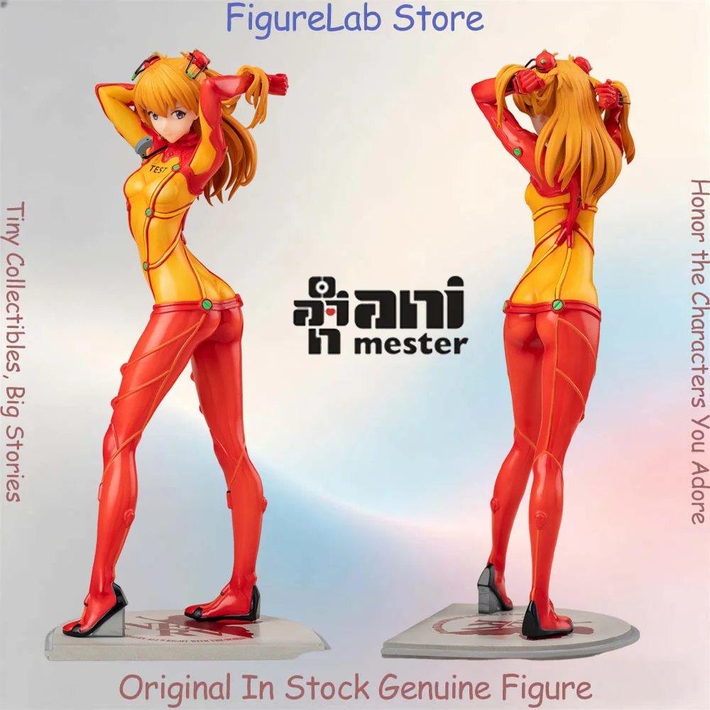 Figura Oficial Original en Stock de Animester Shikinami Asuka Langley, Anime Evangelion: 2.0 You Can (Not) Advance, Modelo en Caja