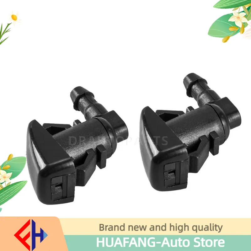 2pcs Windshield Washer Nozzles 853810k010,85381ae020 For 4runner 2005-2021,hilux 2004-2021,sienna 2004-2010 High Quality