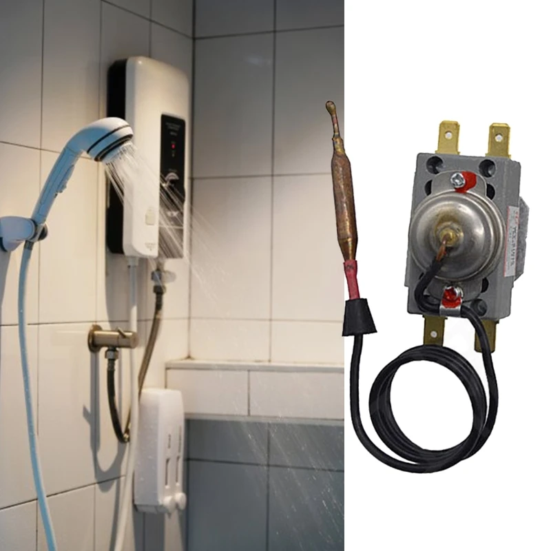 Textura metálica do limitador temperatura do termostato adequada para aquecedores elétricos água