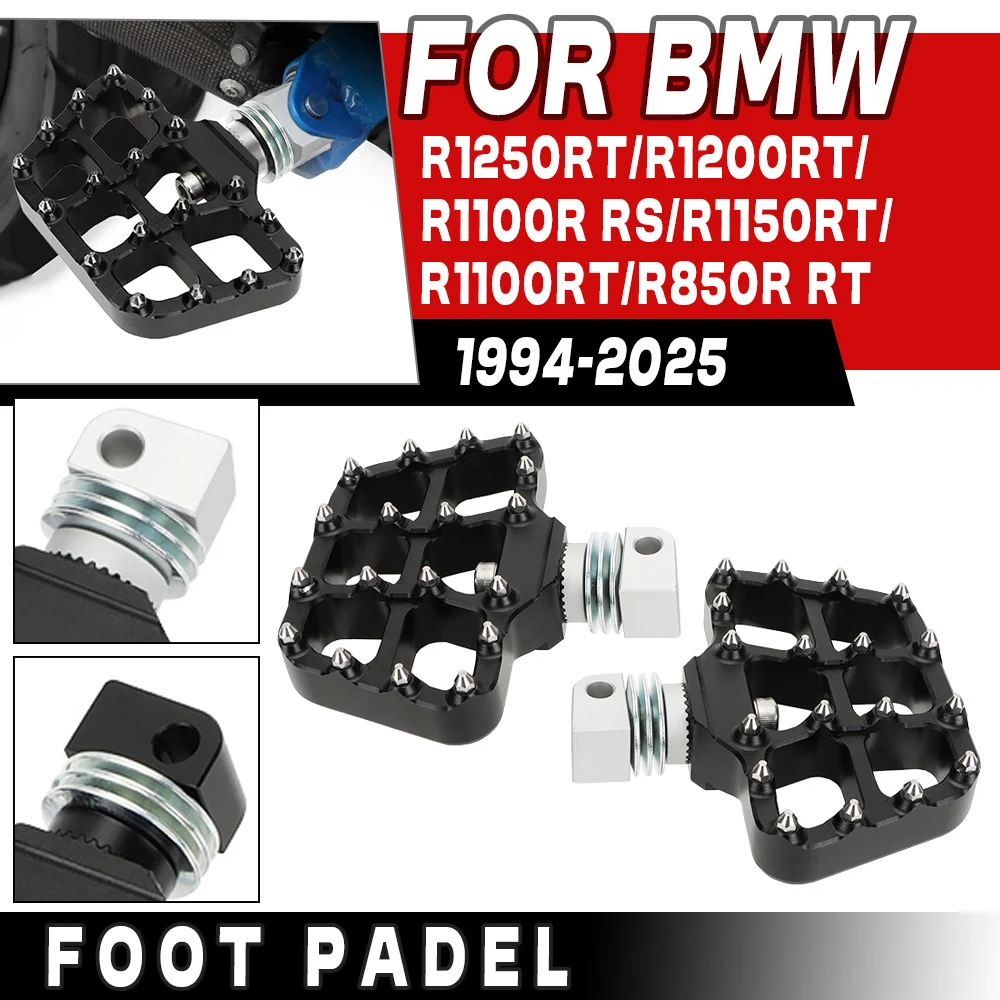 

Для BMW R1200 RT R1250RT R1100R R 1100 RS R1150RT r850r R 850 RT подножки педаль мотоцикла вращающаяся подножка пассажирская подножка
