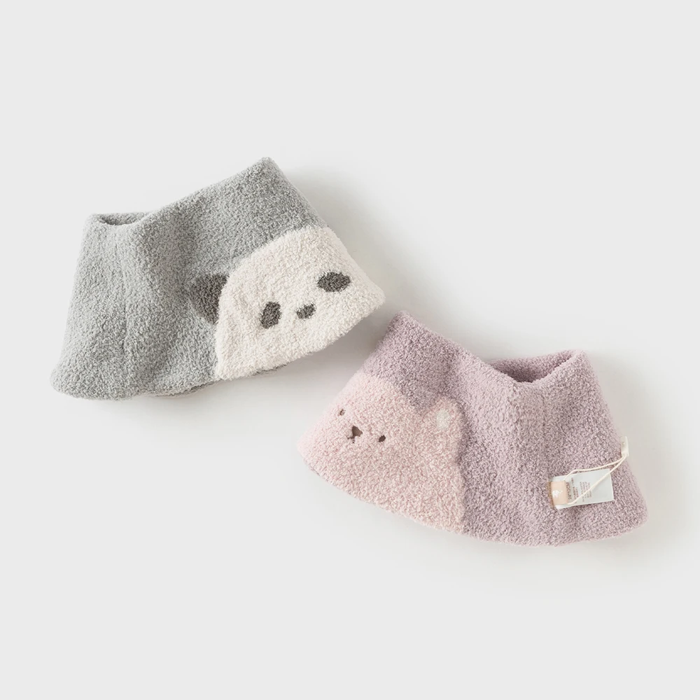 Dave Bella Syal Anak-anak Syal Tebal Lembut Anak Laki-laki Musim Dingin Kerah Leher Hewan Lucu Penghangat Barang Syal Elegan Anak Perempuan DB4254629