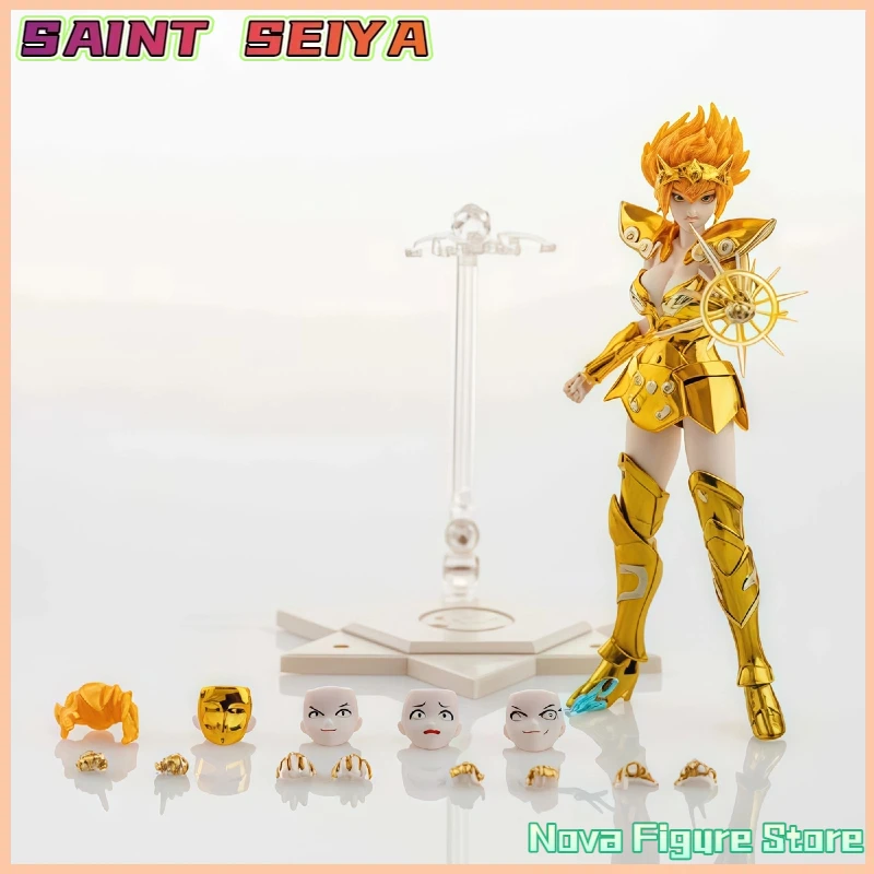 

In Stock Saint Seiya Myth GT Lioness Sacred Contract Leo Sandy Yvette Action Figure Toys Collection Gifts