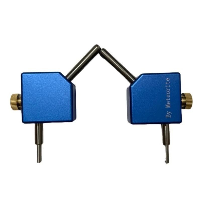 Universal High-precision 45° Angle Adapter Block for Gemstone Processing