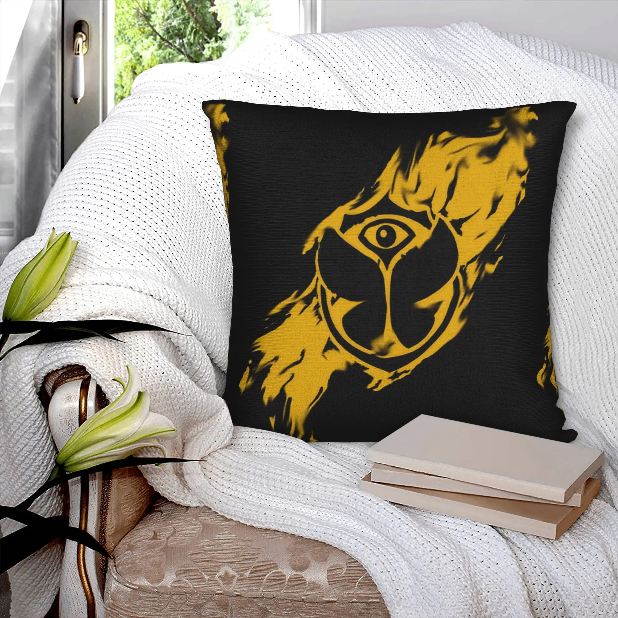 Tomorrowland Pillow Case 45x45cm Home Decor Belgian Electronic Dance Music Festival Cushion Decoration Salon Square Pillowcase