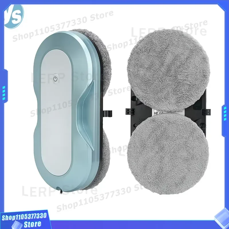 Automatic Window Cleaning Robot Efficient Deep Glass Cleaner Smart Household Tool for High Rise Windows Safe Anti Drop Device