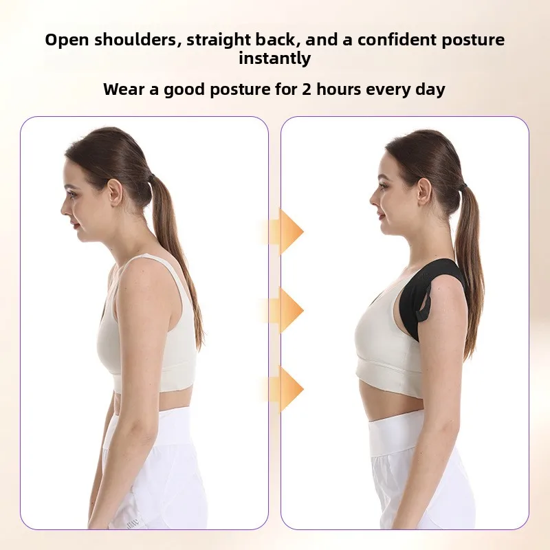 Straighten your back, straighten your chest, correct your hunchback, stretch your back, and train your back and shoulders.