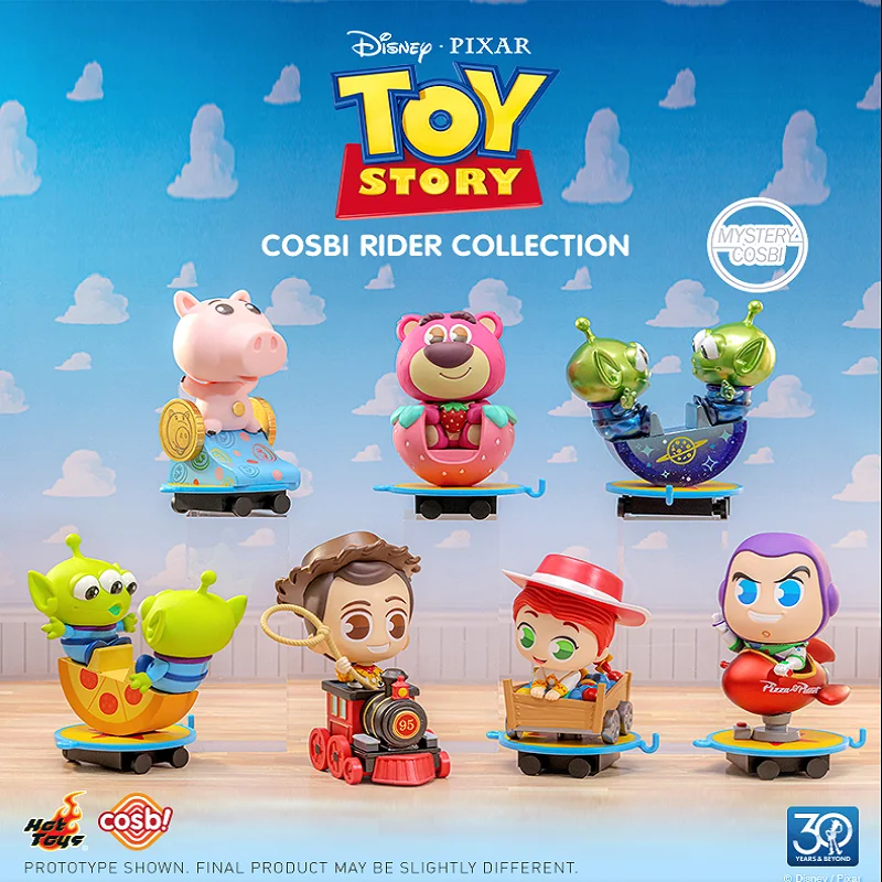 

Disney Toy Story 30th Anniversary Classic Character Blind Box Figure Hottoys Collectible Buzz Lightyear Woody Jessie Alien Toys