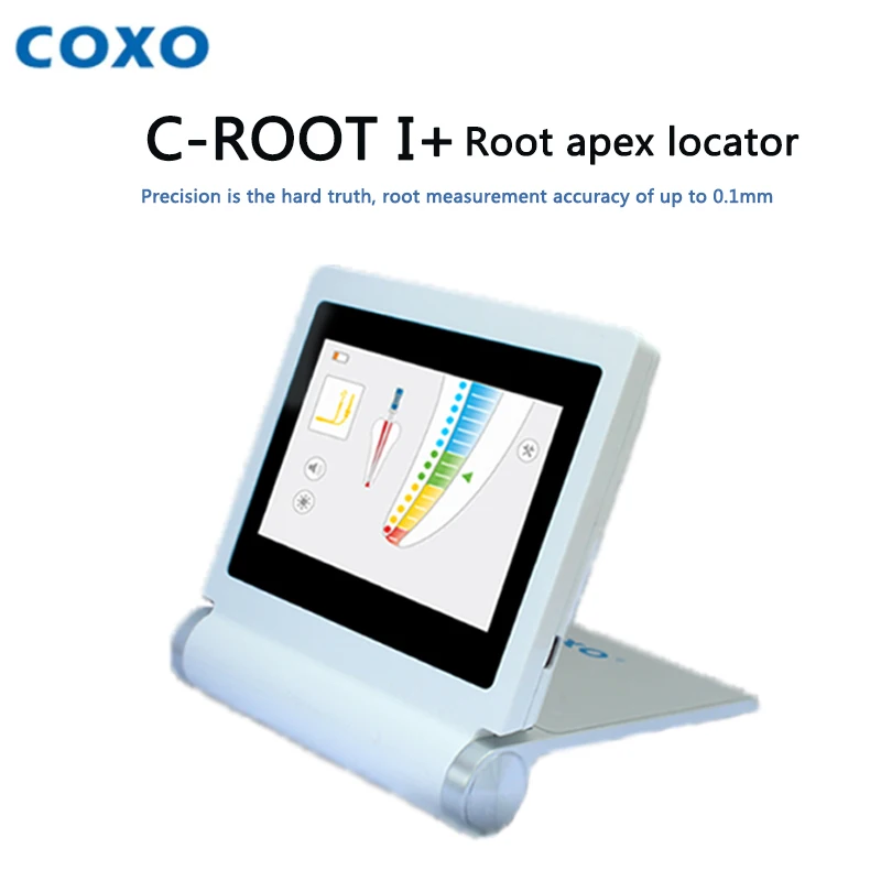 

COXO C-ROOT I+ Стоматологический аптекатель Полнопросмотрный цветной TFT-экран, функция автоматического обнаружения, прибор для измерения длины корневого канала