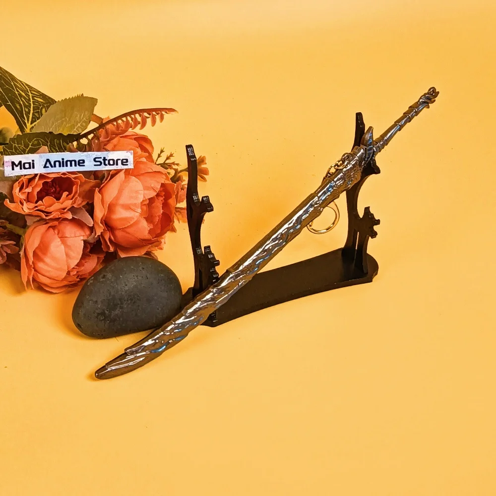 10 بوصة معدنية فيرجيل ياماتو كاتانا ياماتو اليابانية كاتانا صابر أنيمي الشيطان قد يبكي 5 السيف الحديد النينجا سكين لعبة غير حادة هدية #2