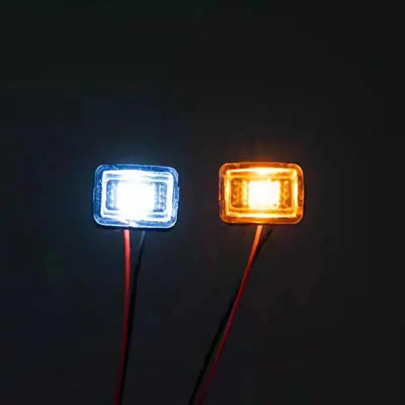 Warning Light Width Indicator Side Lamp CDD-010 For 1/14 Tamiya RC Juwuba Scaniaa Mann Benzz Volvoo Trailer Tipper Toy Parts