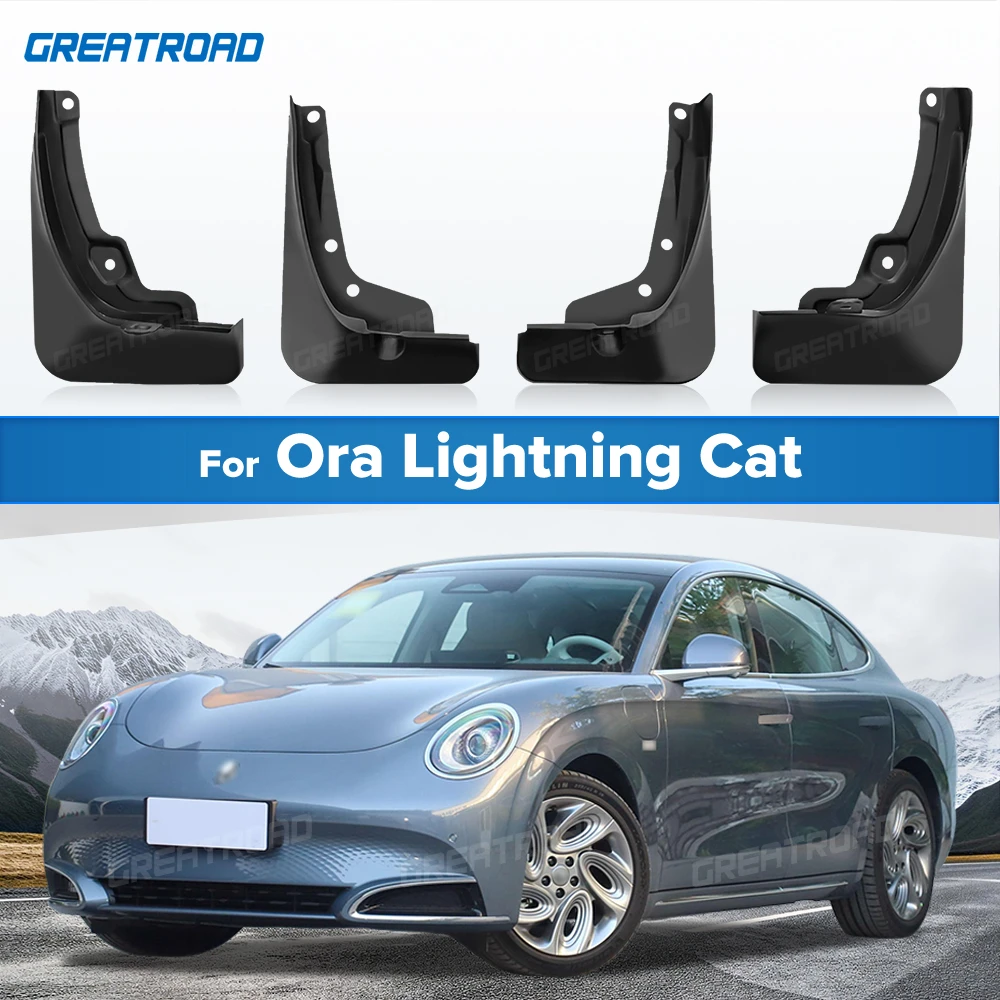 Mud Flaps Splash Guards For Ora Lightning Cat Fender Mudflaps Mudguards car Accessories