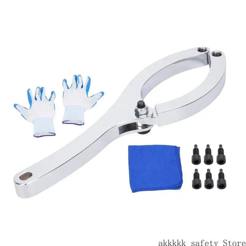 

Universal Oil Seal Puller Wrench with Ergonomic Handle Auto Oil Seal Extractor Tool for Various Vehicle Models Designs
