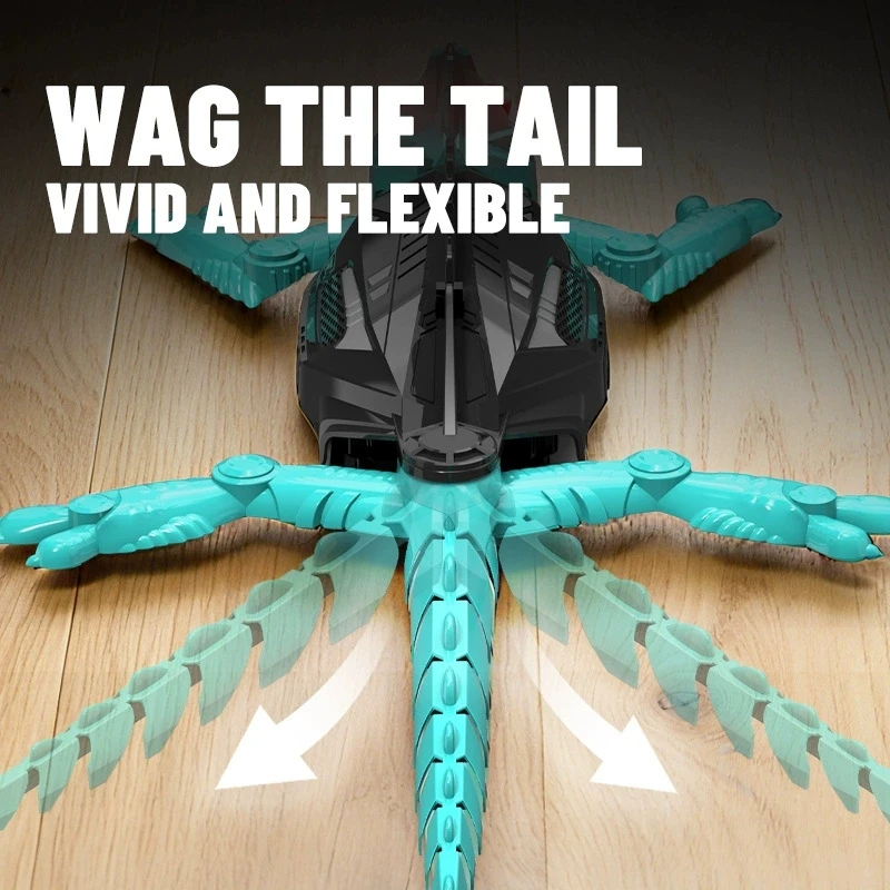Magic Climber! RC Wall Climbing Lizard Robot Toy, Remote Control Gecko that Climbs Glass & Smooth Walls, Realistic Biomimetic