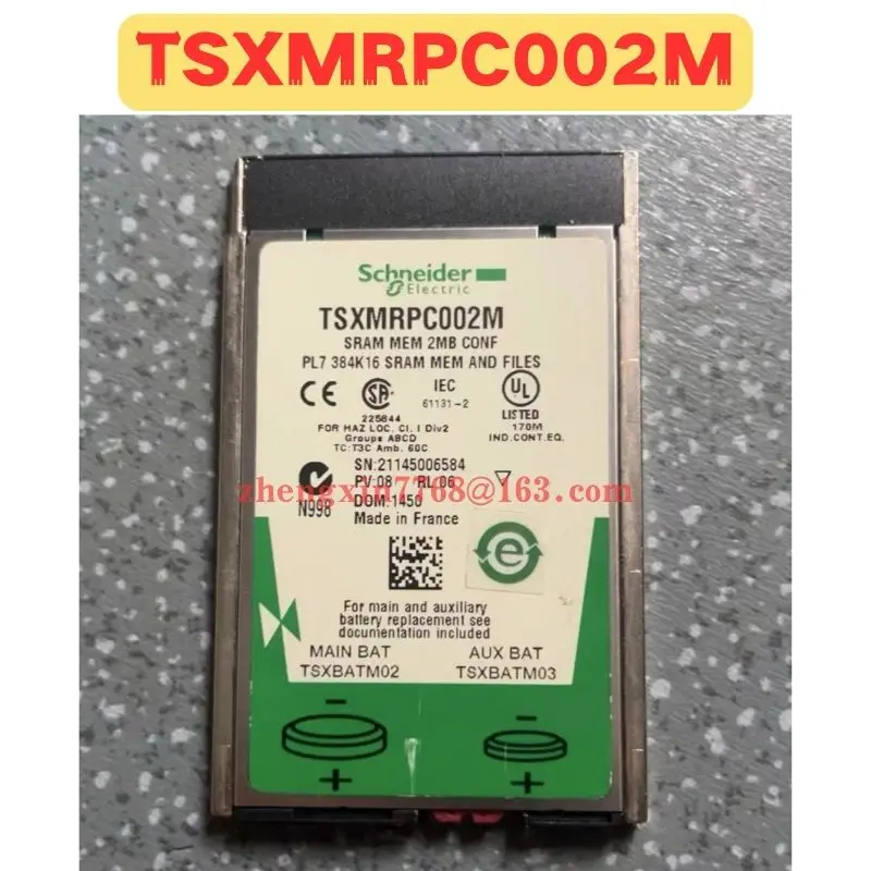 

Used Memory Card TSXMRPC002M Normal Function Tested OK