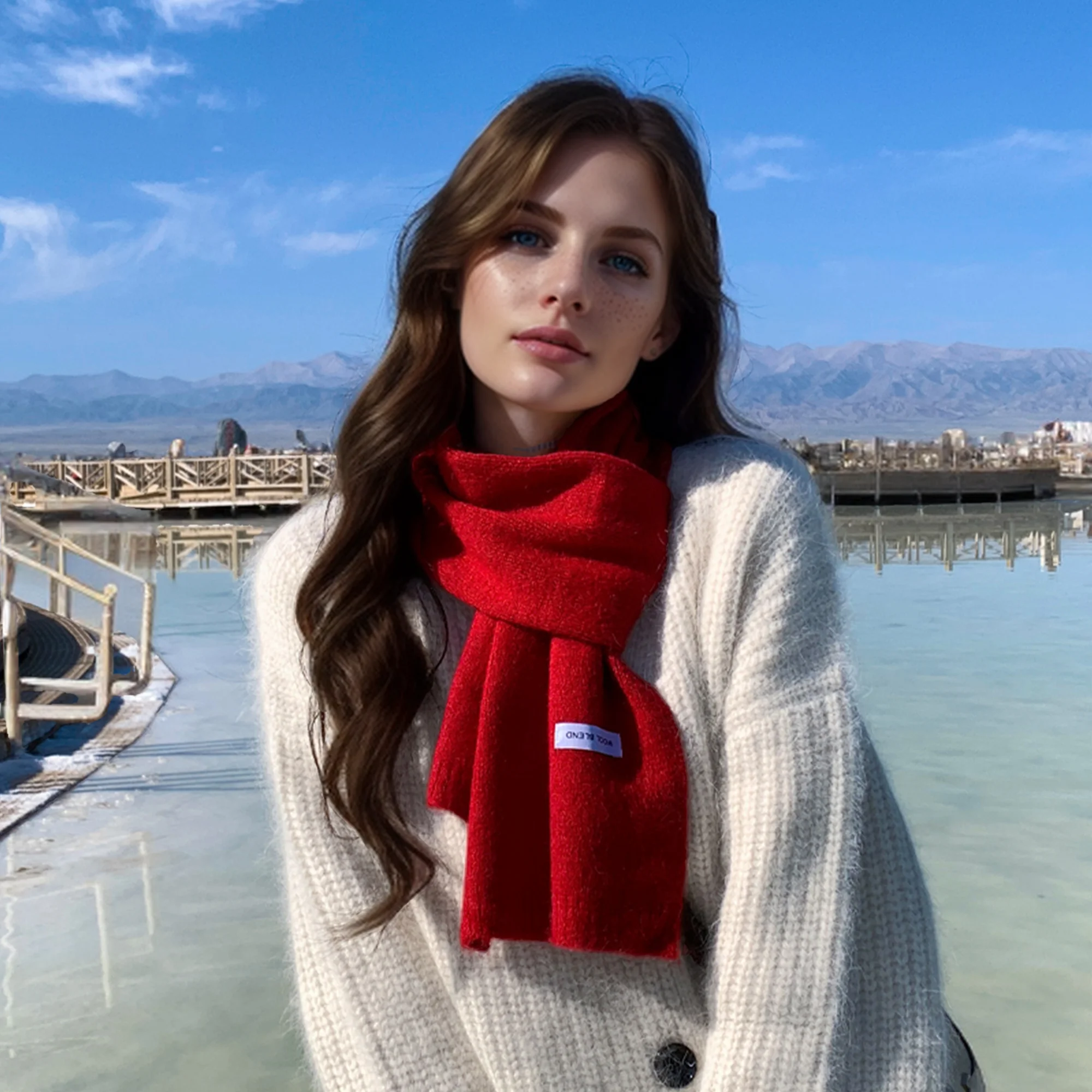 New Knitted Wool So… - image