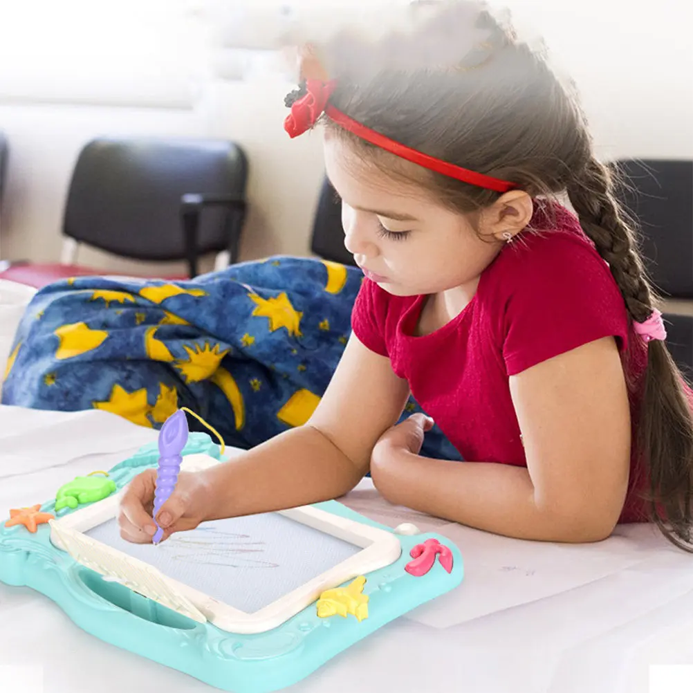 1Pcs Magnetic Writing Board Premium Eco Friendly Reusable Drawing Board for Learning Spelling Math Cognitive Development