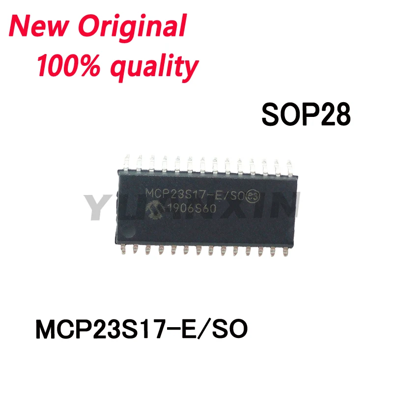 1~10/PCS New Original MCP23S17-E/SO MCP23S17T-E/SO MCP23S17 SOP28 I/O expander chip In Stock Fast Delivery