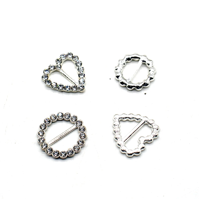 Shiny 28*45MM 5Pcs Crystal Rhinestone Brooch Accessories DIY Wedding Invitation Card Wine Glass Gift Box Creative Decoration