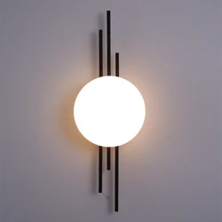 New Wall Lamp Led Simple Modern Bedside Lamp Minimalist Bedroom Living Room Background Wall Lamp