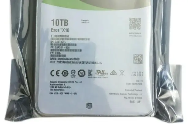 

For X10 ST10000NM0096 10T 7.2K 256M SAS 12G server hard drive