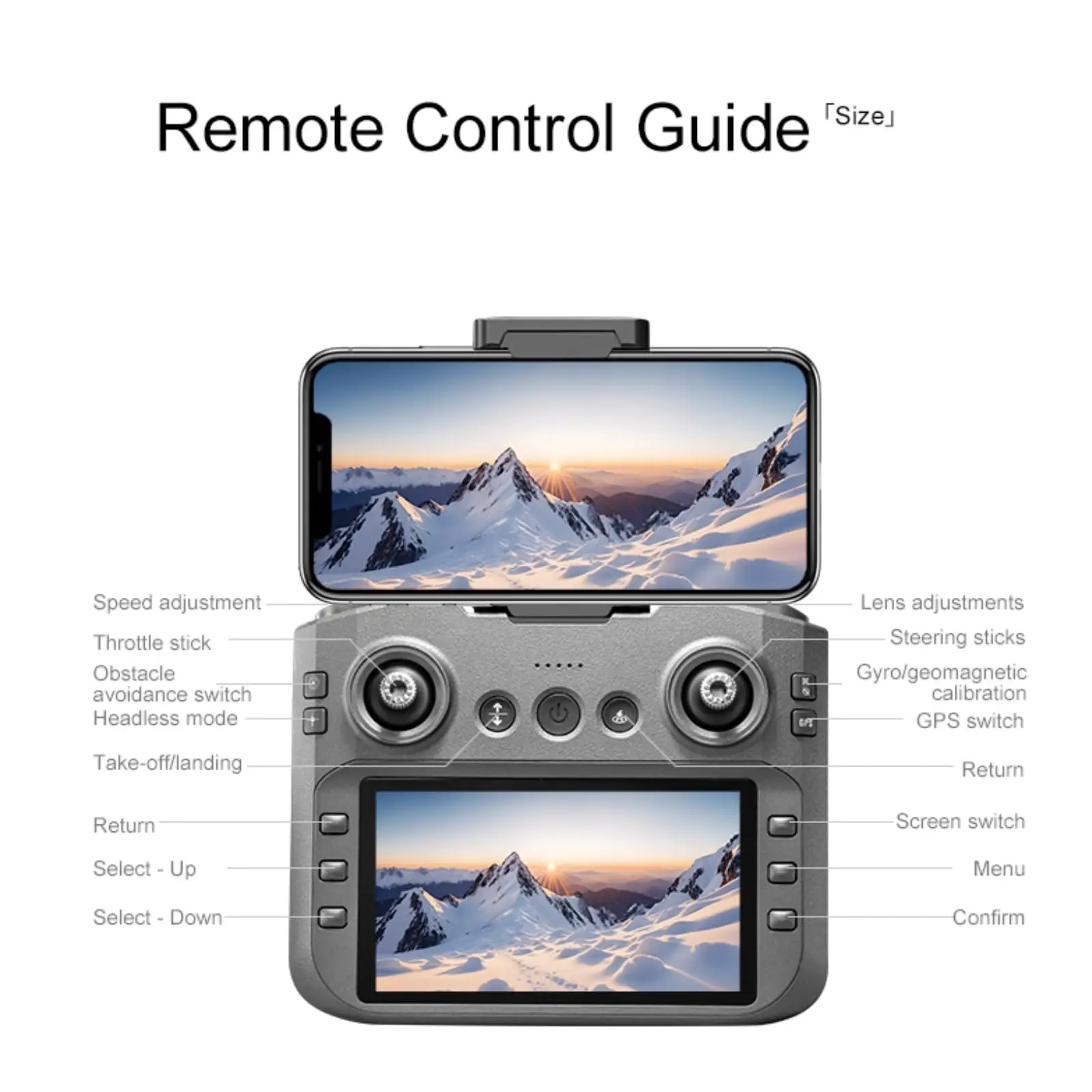 A14 pro max gps drones com tela de controle remoto 8k câmera motor sem escova 360 evitar obstáculos dobrável quadcopter rc drone