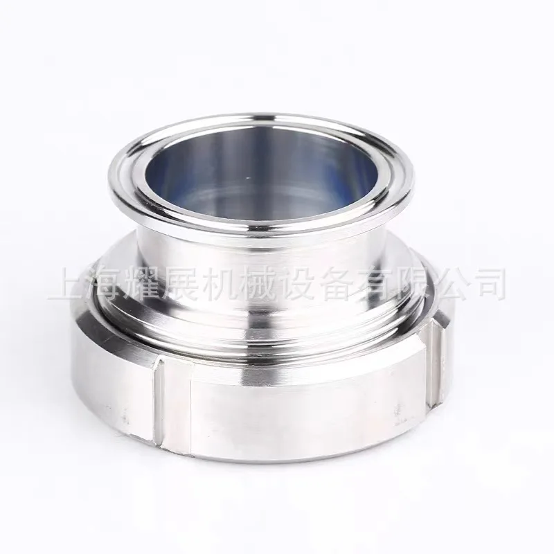 

304 Quick-Assembly Movable Mirror Sanitary Quick-Assembly Chuck Clamp Type Round Thread Glass Tube Window Cleaning