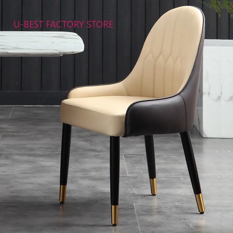 Factory Supply Modern Living Dining Room Nordic Dining Chair Banquet Meeting Chair  Muebles De Comedor Chairs Living Room