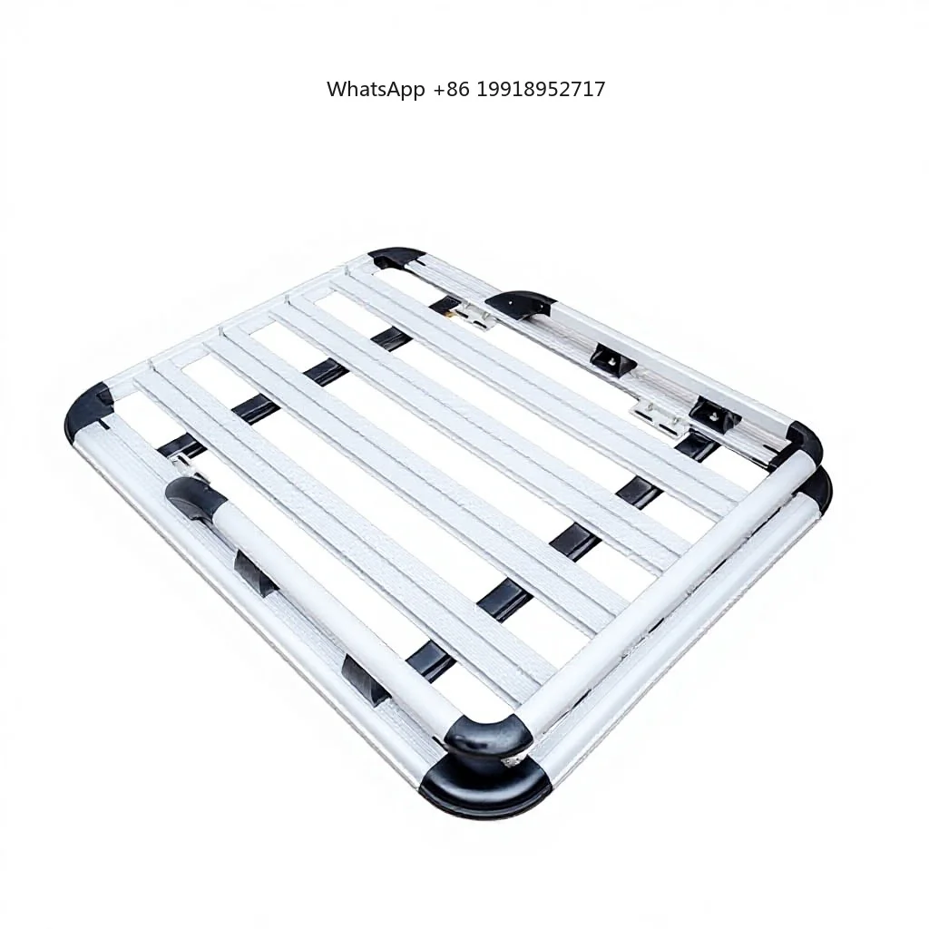 Factory Direct Supply Universal SUV Luggage Rack Basket Crossbars Roof Rack Roof Bracket Luggage Box 1.27x951.4x1m Wholesale
