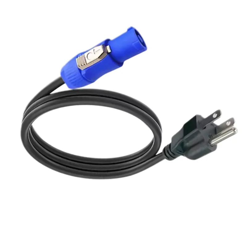 

Stage lights PowerCon Plug Supply Cord 1.2M 3x1mm² High Quality Black 3 Core Rubber Cable LED light Equipment Cable