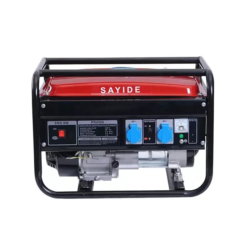 

3kva 3kw 3 Phase Electric Start Portable Gasoline Petrol Engine Generator Homemade petrol Generator gasoline generators 3000