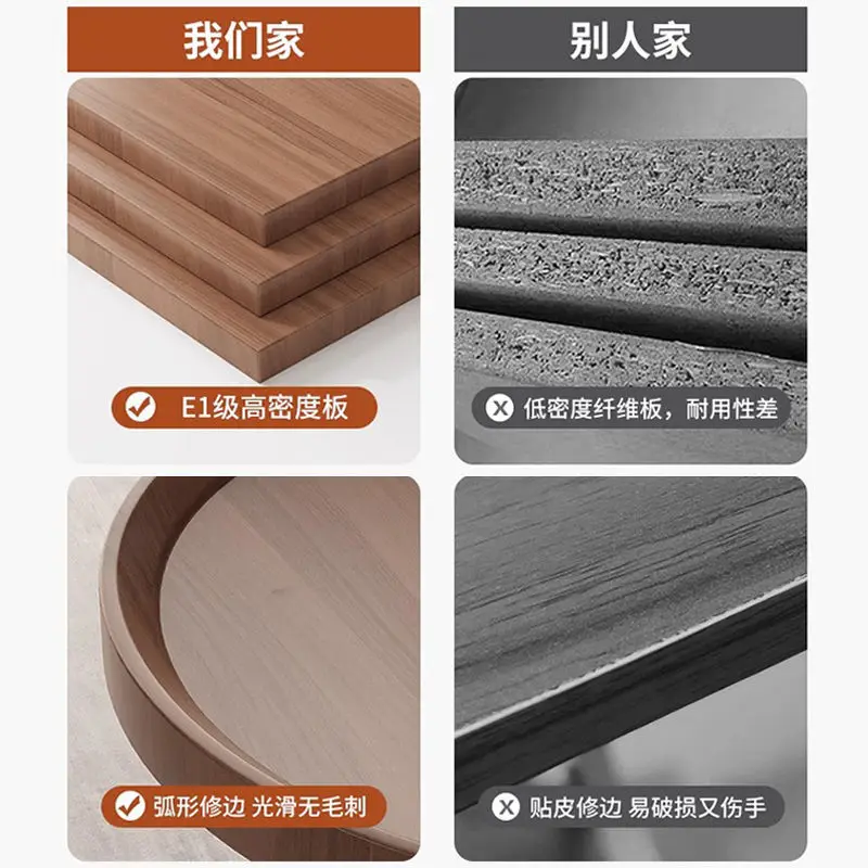 Tavolino da tè portatile tavolino ovale Internet celebrity ins vento pieghevole rotondo rimovibile