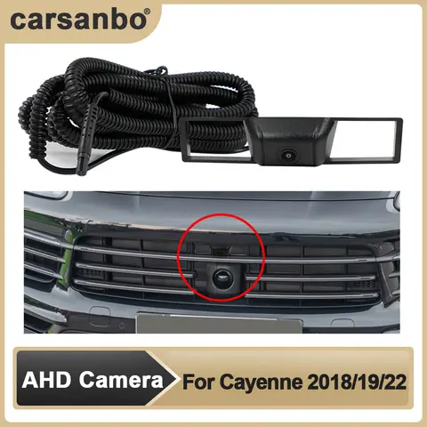 차량 AHD 전방 OEM 카메라 야간 투시 어안광각 150 ° 카이엔 2018 2019 2022 주차 모니터링 시스템용 카메라