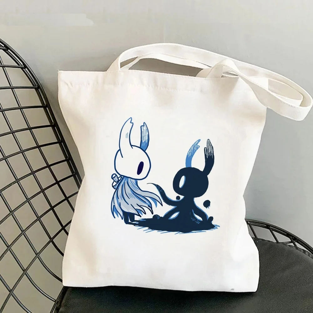 Hollow Knight tote bag personnalisable canvas  sac cabas shopping femme