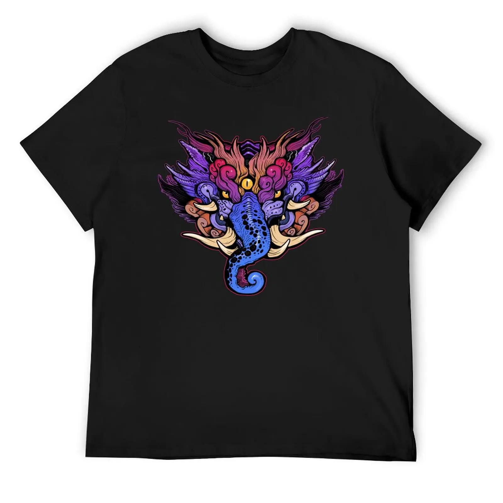 

Baku T-Shirt croswit shirt man vintage T-shirts oversize mens graphic t-shirts anime