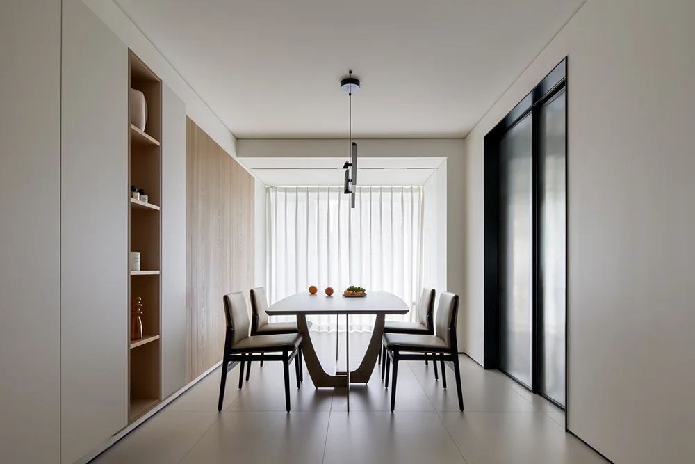 Sanhai الطراز الحديث التصميم الداخلي مريح خطة أرضية المنزل شقة ثلاثية الأبعاد ماكس تقديم بناء المنزل رسم خطة رئيسية مسطحة