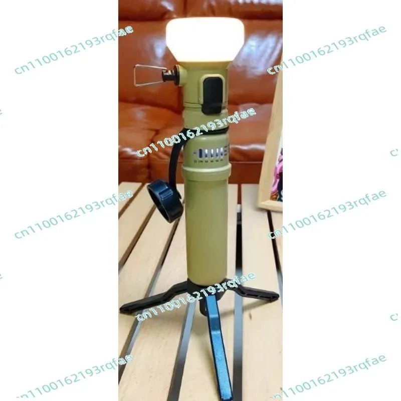 Retro Multi-Functional  Life Lighting  Large Capacity Power Bank Integrated Portable Outdoor Camping Tent
