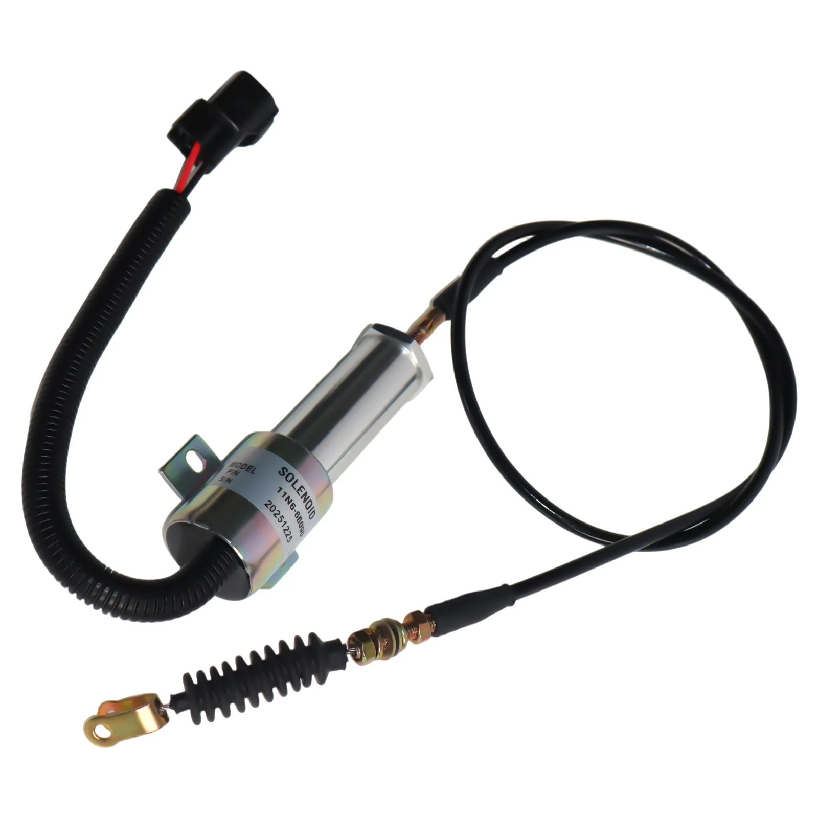 11N6-66090 24V Solenoid Valve Compatible for Hyundai R210 R215 R210LC-7 R220-9 R220-9S Excavator