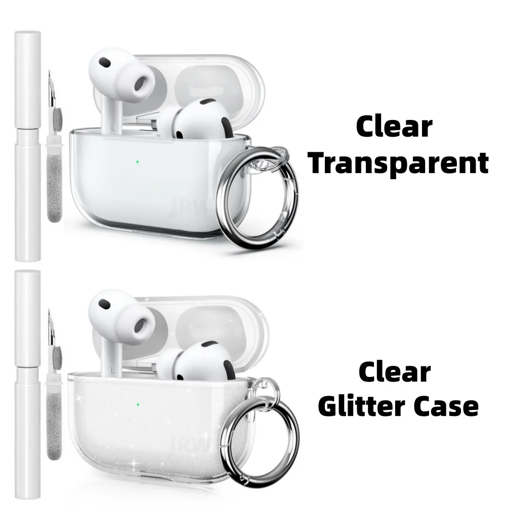 For AirPods Pro 3 Earphone Case Accessories For AirPods Pro 3rd Generation Protective Case Cover with Keychain For AirPods Pro3
